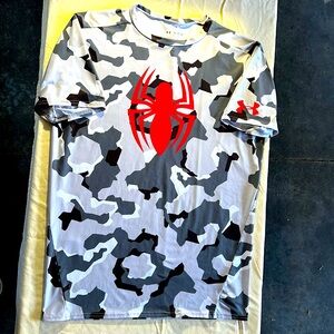 Under Armor Camouflage Spider-Man Compression shirt